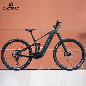 Bicicleta Eléctrica EM10 con Asistencia al Pedaleo, Bicicleta de Montaña con Suspensión Trasera, Cuadro de Fibra de Carbono, Motor Central M560, Pedelec de 12 Velocidades, Batería de Litio, Deportiva, 60 km - Product Image 4