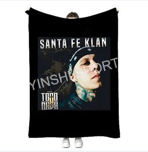 2023 plus récent Super doux chaud <span class=keywords><strong>Santa</strong></span> <span class=keywords><strong>Fe</strong></span> Klan humeur personnage flanelle polaire couverture adulte et enfants - Product Image 5