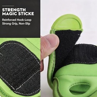 Poids de poignet en néoprène avec trou pour le pouce et fermeture auto-agrippante pour hommes/femmes - Course à pied, marche, entraînement de force, cardio (1LB X 2)
