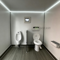 Remorque sanitaire mobile Goeasy à 3 cabines, conforme ADA
