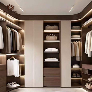 <span class=keywords><strong>Armadio</strong></span> in Legno Personalizzato Bicolore <span class=keywords><strong>con</strong></span> Design Moderno e Salvaspazio - Product Image 6