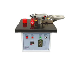 Petite Machine à plaquer les chants manuelle 1200W Double face collage Portable Edge Bander équipement de travail du bois 220V - Product Image 1