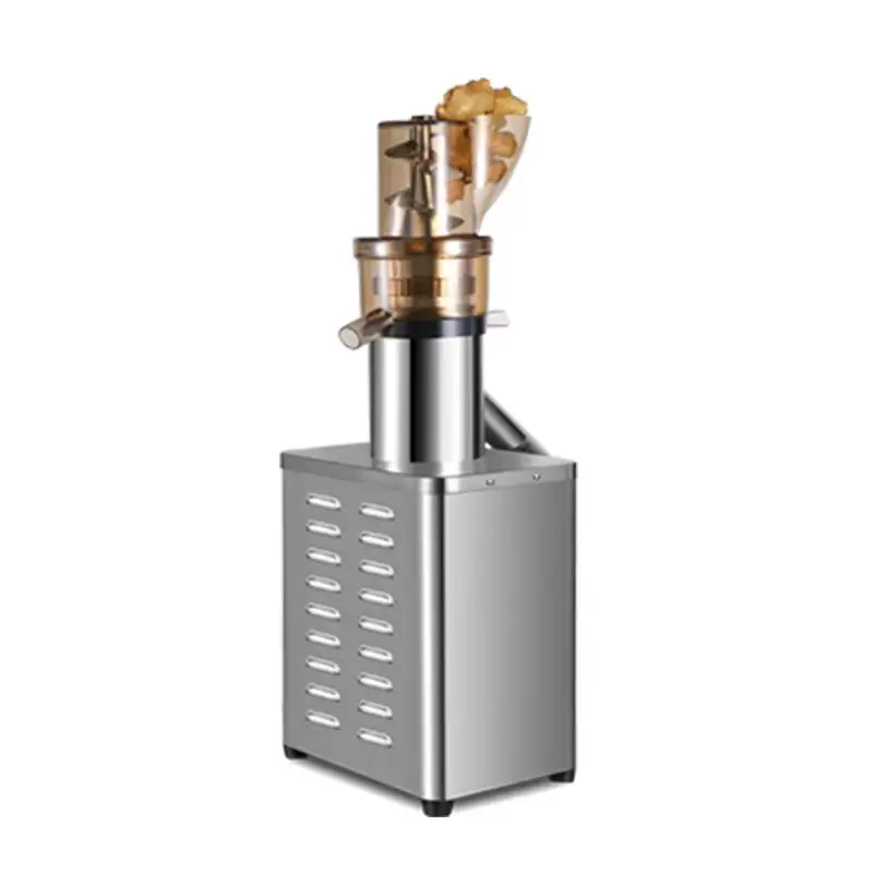 पेशेवर Juicer चिमटा मशीन ठंड प्रेस Juicer के साथ चौड़े मुंह के साथ उच्च रस उपज धीमी juicer