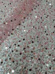 DS Factory, recién llegado, tela <span class=keywords><strong>de</strong></span> encaje <span class=keywords><strong>de</strong></span> bajo precio con tela <span class=keywords><strong>de</strong></span> cuentas, bordado, adorno <span class=keywords><strong>de</strong></span> vestido <span class=keywords><strong>de</strong></span> boda <span class=keywords><strong>para</strong></span> fiesta - Product Image 6