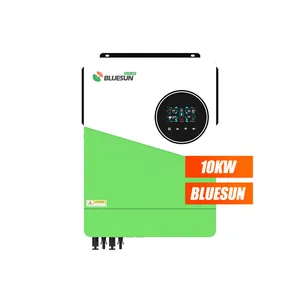 Bluesun 10kw Off Grid Zonne-Energie Systeem Voor Thuis 10 Kw Zonnepaneel Systeem Kit 10000W Zonnestelsel