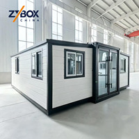Maison Conteneur Préfabriquée Extensible Modulaire Maisons Préfabriquées Casas Prefabricadas 30ft 56 m² Étanche Vente Chaude 2026-2027
