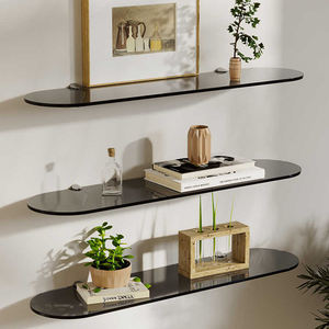 رف حائط أكريليك ملون مخصص منظم عناصر زخرفية رائع نيون لوسيت مثبت جداري للمنزل قوي - Product Image 1