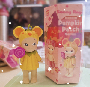 Orijinal Sony <span class=keywords><strong>Angels</strong></span> <span class=keywords><strong>Mini</strong></span> Figür Balkabağı Çiftliği Serisi Dekoratif Reçine Bebek Gizem Kutusunda Mükemmel Doğum Günü Hediyesi Fikri - Product Image 4