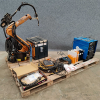 Bras robotisé KUKA KR5 R1400 de haute précision avec positionneur de soudage pour la soudure de tôles