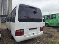 Bus Coaster d'occasion, manuel, 6 cylindres, diesel, moteur 4-6L, norme Euro 2, 16-30 places, porte pliante, Henan