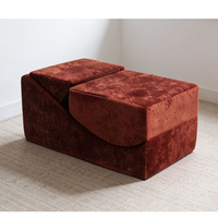 Fauteuil de yoga ergonomique convertible, design moderne, une place, emballé sous vide, pour chambre à coucher