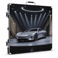 Pantalla LED P2.9 de Alquiler para Exteriores, Ligera, con Bloqueo Rápido, IP65 Impermeable, Alto Brillo, para Presentaciones de Autos