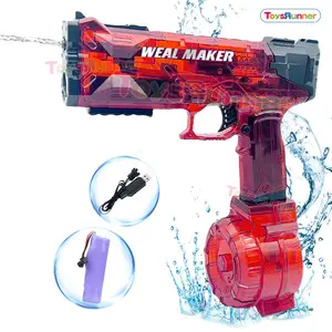 A buon mercato Spray elettrico pistola ad acqua giocattolo ad alta pressione automatica Squirt Super Soaker iniettore elettrico pistola ad acqua per adulti