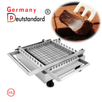 Mousse Cake Bar Candy NP-342 Handmatige Dubbele Arm Chocoladeblok Gitaar Cutter Chocolade Snijmachine