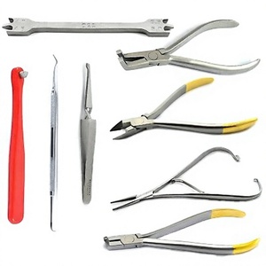 Kit de Colocación de Brackets Dentales, Cortadores de Ligaduras, Pinzas para Colocar Brackets - Product Image 1