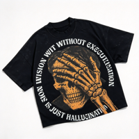 T-shirt Homme Oversize Boxy Personnalisé avec Impression DTG Streetwear, T-shirt de Luxe de Haute Qualité en Tissu Lourd