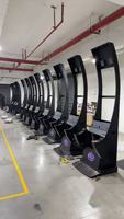Borne d'arcade incurvée avec écran tactile de 92 pouces pour centre de divertissement