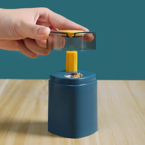 Creative push-button automatic toothpick holder, portable toothpick <b>container</b>, Nordic transparent <b>square</b> toothpick box - Product Image 2