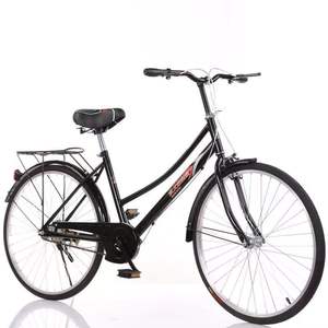 Vélo de ville décontracté pour femmes-Vélo de confort de 24/26 <span class=keywords><strong>pouces</strong></span>, look rétro coréen pour les loisirs, vélo de ville décontracté - Product Image 5
