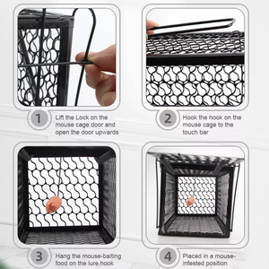Factory Price Metal Rat <strong>Trap</strong> Cage No Kill Live <strong>Mouse</strong> <strong>Trap</strong> Traditional Rodent <strong>Traps</strong> - Product Image 4