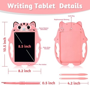 Tablette d'écriture LCD pour enfants, jouet très vendu, avec 2 stylos et écran de coloriage, blocs de dessin à encre électronique - Product Image 6