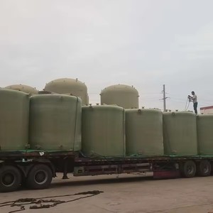 220V réservoir de stockage d'eau horizontal souterrain lutte contre l'incendie fibre de verre fibre de verre plastique ferme machines de traitement de l'eau - Product Image 4