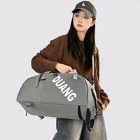 Sac de voyage sur mesure grande capacité avec compartiment à chaussures et séparation sec/humide pour hommes et femmes, idéal pour les voyages, la gym et les week-ends