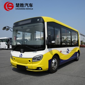 TENGLONG Minibus électrique 9-15 places, conduite à gauche, transmission automatique, pour le tourisme, les écoles, les campus, les communautés, les transports publics - Product Image 1