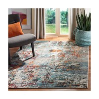 Tapis Rétro Américain Style Ethnique Persan pour Salon, Tapis Doux pour Chambre d'Adolescent, Tapis de Chevet Européen, Vente en Gros