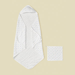 Groothandel Pasgeboren Badhanddoeken-Badjassen Met Babykap, Inbakdoekjes, Ideale Babygeschenken, Directe Fabriekslevering, Cpc-Gecertificeerd - Product Image 5