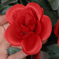 YHM Guirlande de roses artificielles pour la décoration de plafond de salon, couvre-tuyau de climatisation, plante enroulante moulée par injection, pour mariage