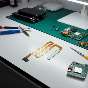 Câble flexible du bouton d'alimentation avec lecteur d'empreintes digitales pour Samsung Galaxy A14 5G A146B Vert - Product Image 3