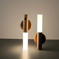 Vente chaude Intelligent LED Veilleuse Lumière Ambiante Capteur Passage Charge En Plein Air D'urgence Caractéristiques ABS Corps Batterie Puissance