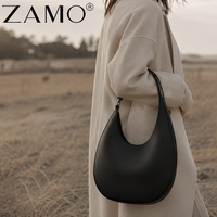 Sac à main mini à rabat en cuir véritable grain de palme marron pour femme avec fermoir argenté – Tendance mode décontractée minimaliste printemps-été