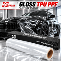 Rouleau de film de protection de peinture TPU en gros pour voitures, brillant ou mat, auto-réparant, anti-rayures, film PPF pour voiture, fournisseur d'usine OEM