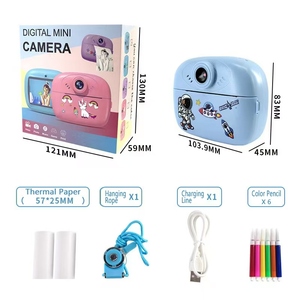 Cámara digital de alta calidad para niños Impresión DE FOTOS Cámara digital Regalos Juguetes HD Impresión instantánea térmica Cámara para niños - Product Image 4