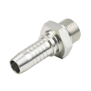 Raccord de tuyau hydraulique mâle NPT en acier inoxydable plaqué OEM 12611A, type <span class=keywords><strong>Ayn</strong></span>, garantie 1 an, utilisation automobile et agricole - Product Image 3