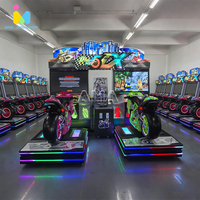 Simulateur de course automobile Arcade 5DX, machine de jeu vidéo, simulateur de conduite à 2 joueurs, fonctionne avec des pièces de monnaie