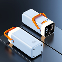 Cargador Portátil QYPB-370 de Alta Calidad, 40000mAh, PD 22.5W, Carga Súper Rápida, con Cable TIPO-C para Uso en Exteriores
