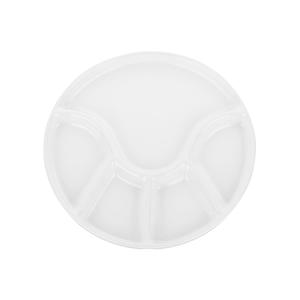 Fondueteller Anneli Round <b>Plastic</b> <b>Serving</b> <b>Tray</b> For Fondue Set 6 Pack - Product Image 1