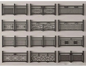 Hàng rào thép chất lượng cao hàng rào sắt rèn phong cách đa dạng phù hợp với các kịch bản khác nhau - Product Image 1