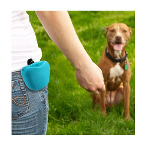 Sac à friandises pour chien personnalisé en silicone, promotionnel, le plus vendu, portable, pour l'entraînement des animaux de compagnie - Product Image 4