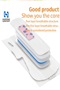 Assorbenti Igienici Usa e Getta Ultra Sottili Traspiranti in Cotone Organico con Ali 245mm Alta Assorbenza <span class=keywords><strong>Prevenzione</strong></span> Perdite 3D - Product Image 4