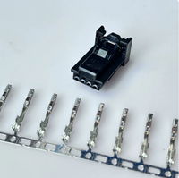 Connecteur automobile 4 broches en laiton original 1379658-1 avec gaine de protection, faisceau de câblage 12V 1.5A