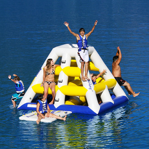 Torre de escalada inflable con toboganes, precio de fábrica - Product Image 6