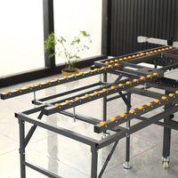 Scie à panneaux horizontale pour le travail du bois, scie à table coulissante avec moteur 220V, portable, à vendre, Jackbond