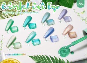 ICE NOVA Colorful Cat Eye Gel Polish Factory Uv Nail Art Láser magnético Oem Nail Supplies Fabricante Rainbow Glitter Hema Free - Product Image 4