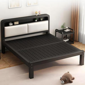 Muebles de Dormitorio al por Mayor para Dormitorio Camas de Metal de Últimos Diseños con Estructura de Acero al Carbono y Almacenamiento Individuales Dobles y Queen Size - Product Image 2