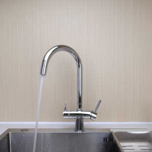 Miscelatore per Lavello da Cucina con Filtro <span class=keywords><strong>Acqua</strong></span>, Rubinetto Purificatore 5 in 1 Caldo/Freddo, Cromato - Product Image 3