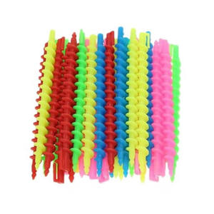 Juego de Rulos para el Cabello en Espiral Multicolores, Varillas de Plástico para Dar Forma a los Rizos, Uso en Casa o Salón de Belleza - Product Image 4